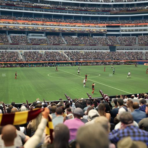 SoFi Stadium - Section Club 130 Seat View