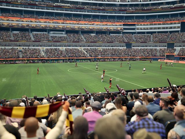 SoFi Stadium - Section Club 130 Seat View