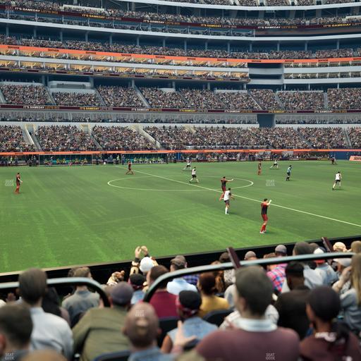 SoFi Stadium - Section Club 130 Seat View