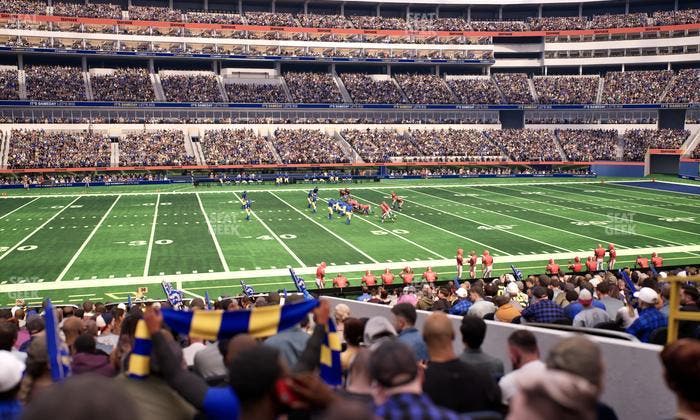 SoFi Stadium - Section Club 130 Seat View