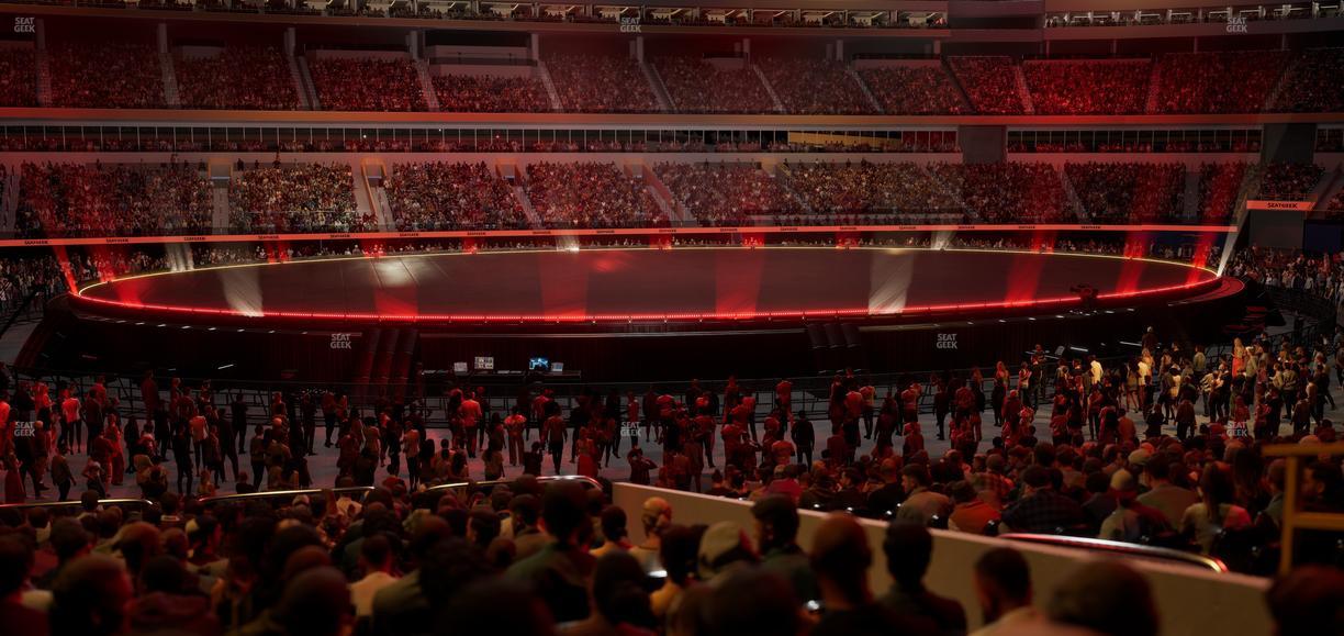 SoFi Stadium - Section Club 130 Seat View