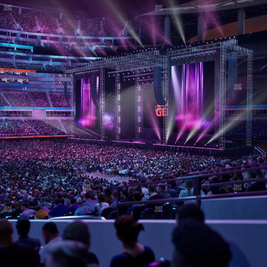 SoFi Stadium - Section Club 130 Seat View