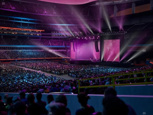 SoFi Stadium - Section Club 130 Seat View SoFi Stadium - Section Club 130 Seat View