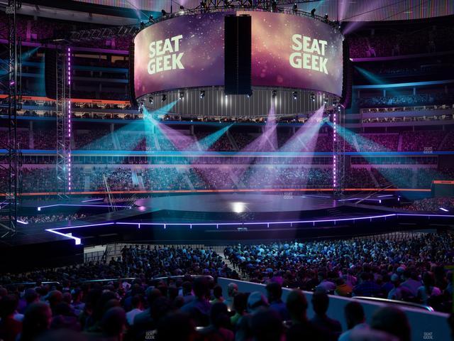 SoFi Stadium - Section Club 130 Seat View