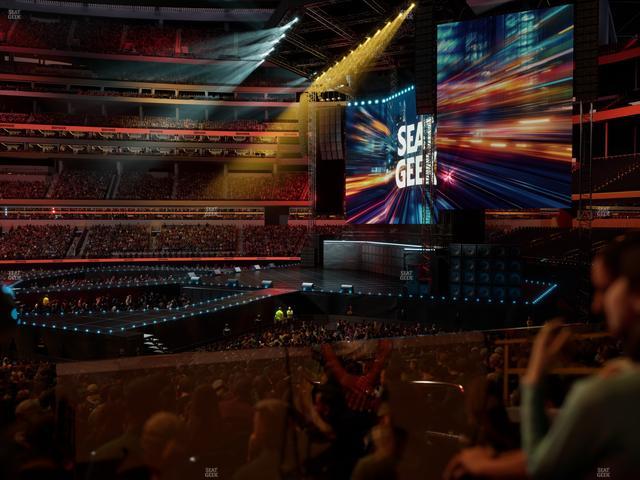 SoFi Stadium - Section Club 133 Wc Seat View