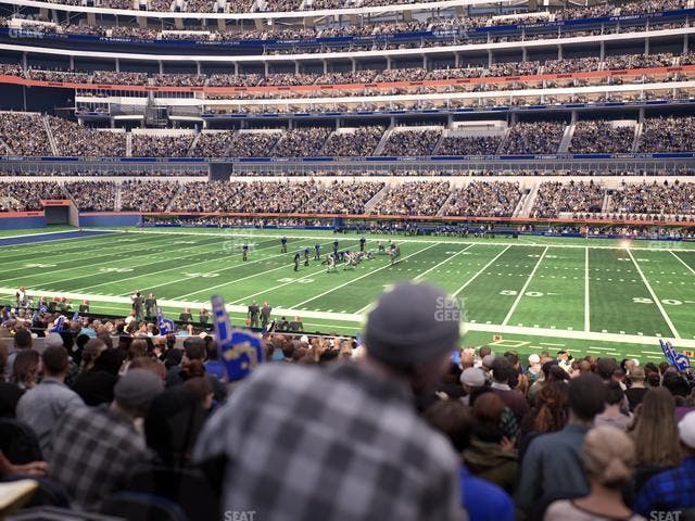 SoFi Stadium - Section Club 133 Wc Seat View