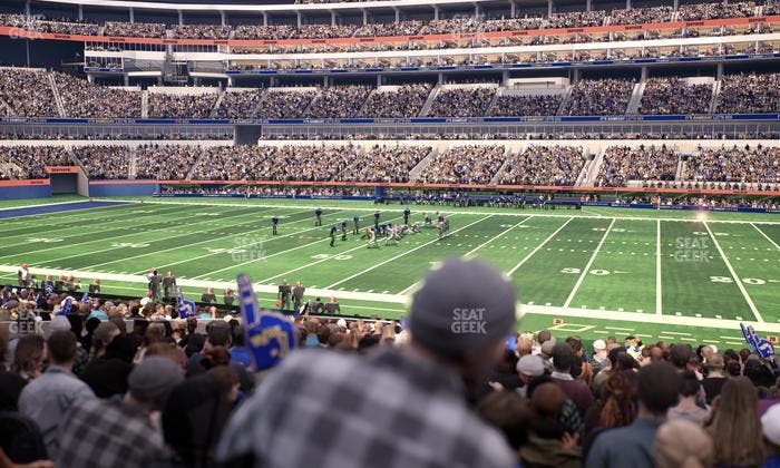 SoFi Stadium - Section Club 133 Wc Seat View