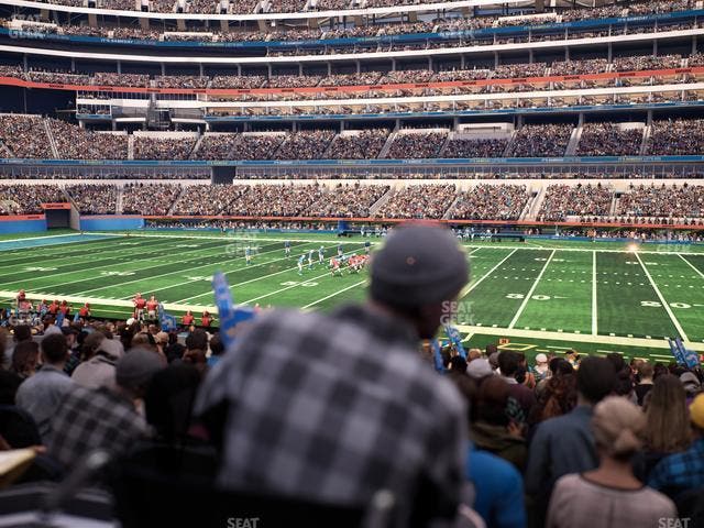 SoFi Stadium - Section Club 133 Wc Seat View