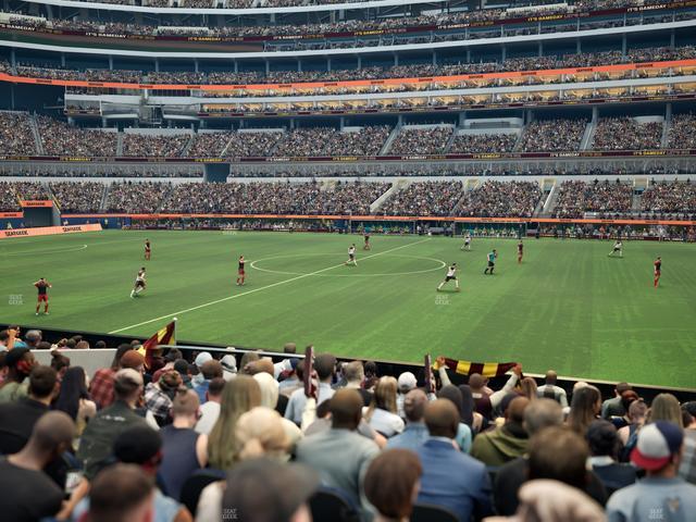 SoFi Stadium - Section Club 133 Seat View