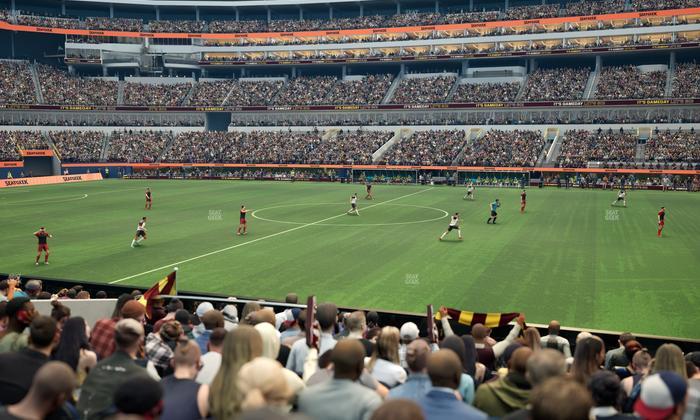 SoFi Stadium - Section Club 133 Seat View