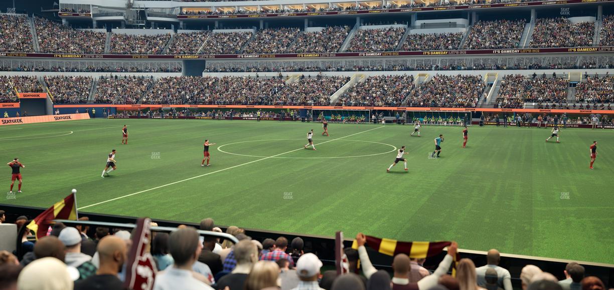 SoFi Stadium - Section Club 133 Seat View