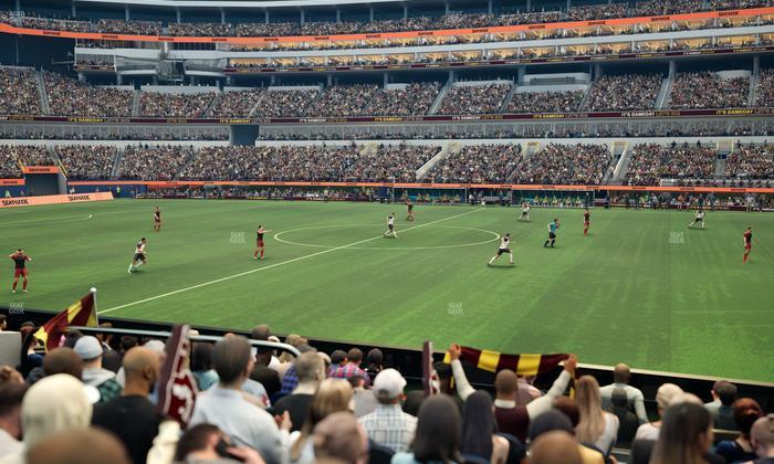 SoFi Stadium - Section Club 133 Seat View