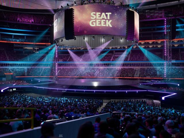 SoFi Stadium - Section Club 133 Seat View