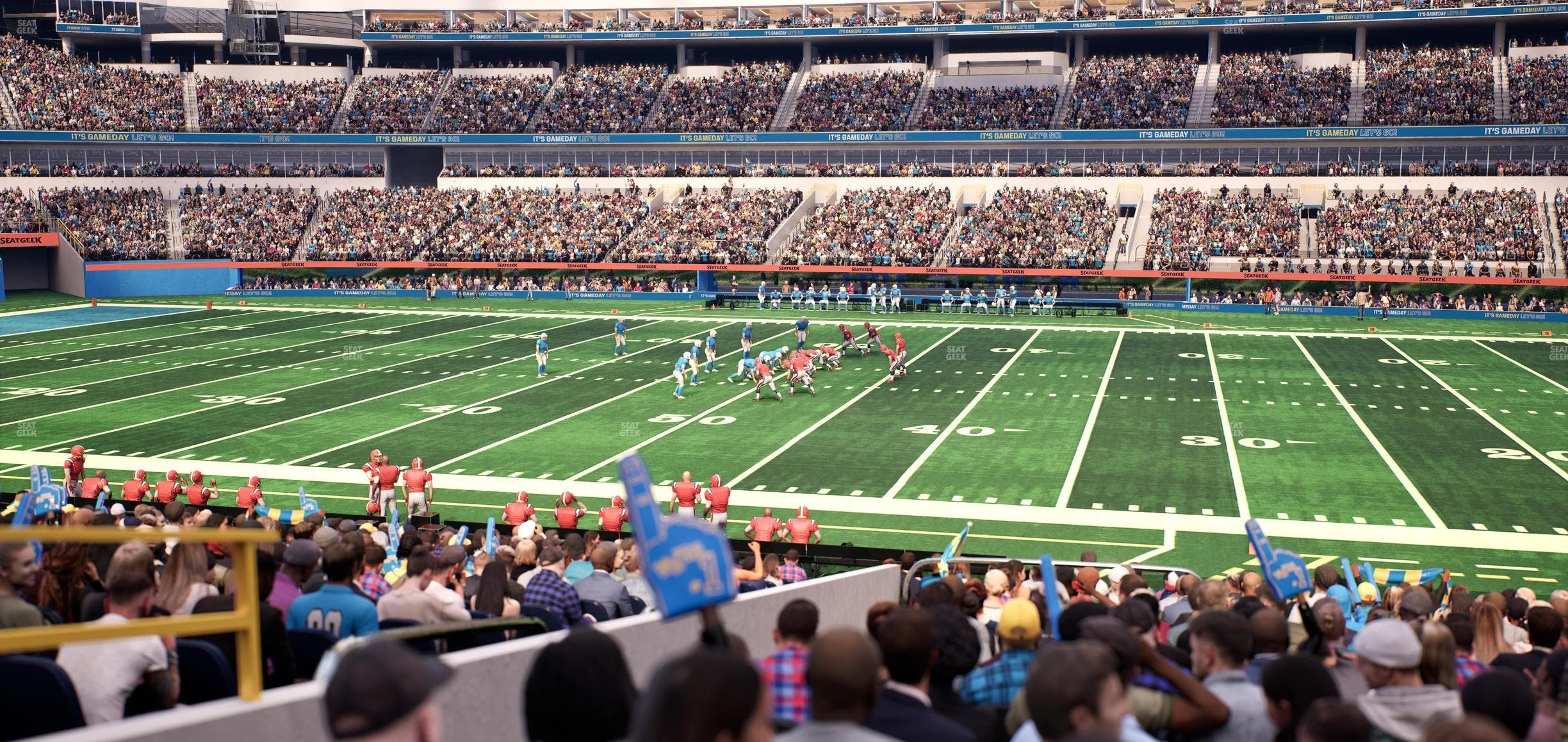 SoFi Stadium - Section Club 133 Seat View