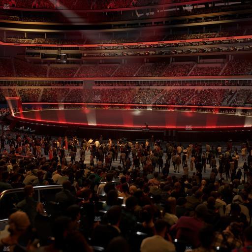 SoFi Stadium - Section Club 134 Wc Seat View