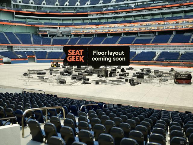 SoFi Stadium - Section Club 134 Wc Seat View