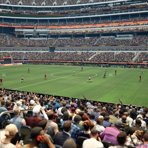 SoFi Stadium - Section Club 134 Wc Seat View