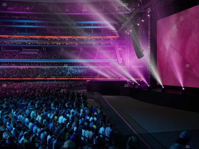 SoFi Stadium - Section Club 134 Seat View