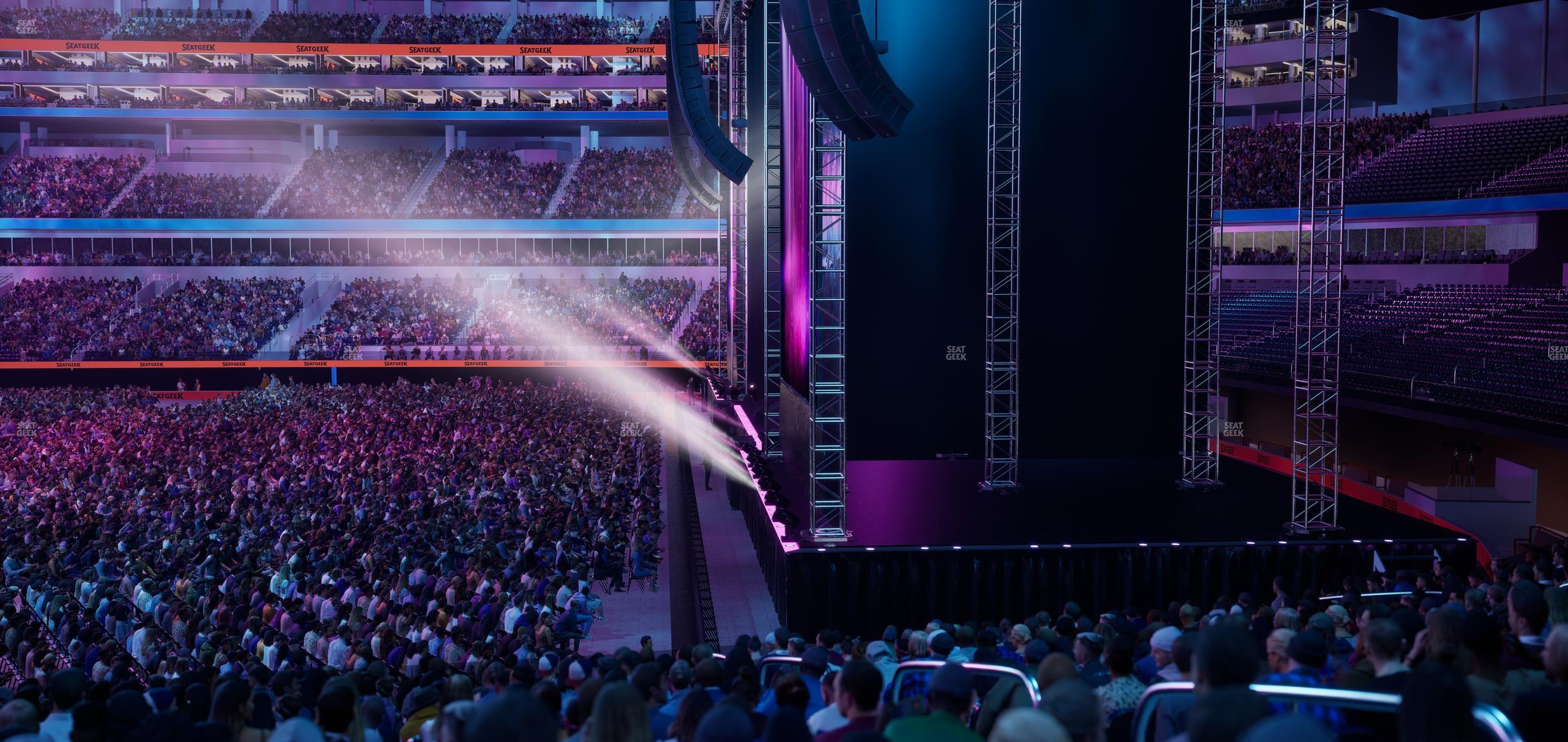 SoFi Stadium - Section Club 134 Seat View