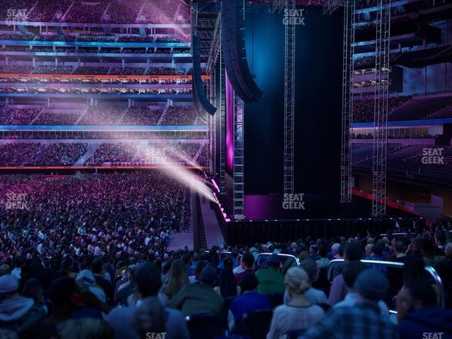 SoFi Stadium - Section Club 134 Seat View