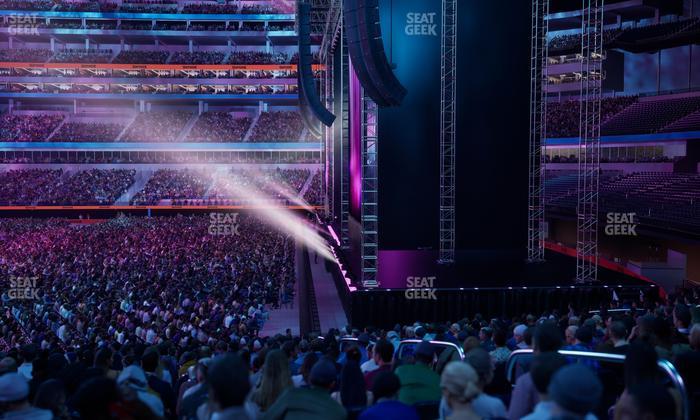 SoFi Stadium - Section Club 134 Seat View