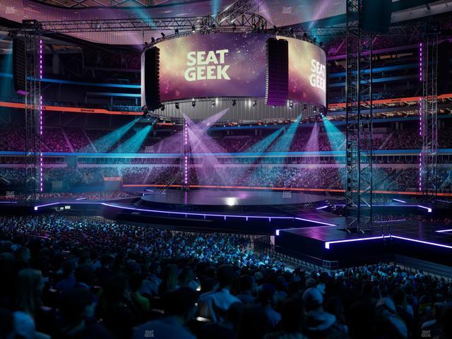 SoFi Stadium - Section Club 134 Seat View