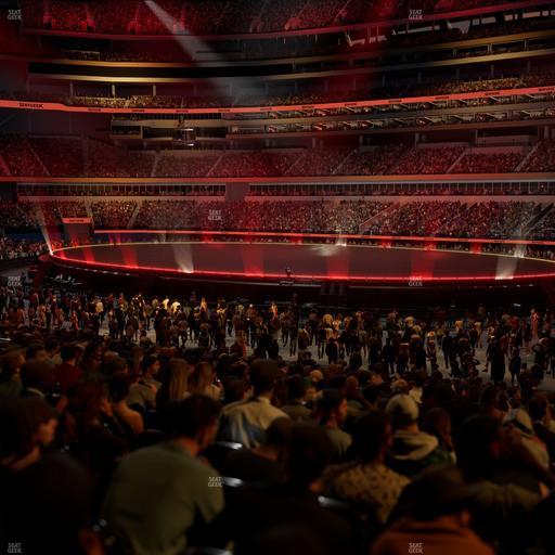 SoFi Stadium - Section Club 134 Seat View