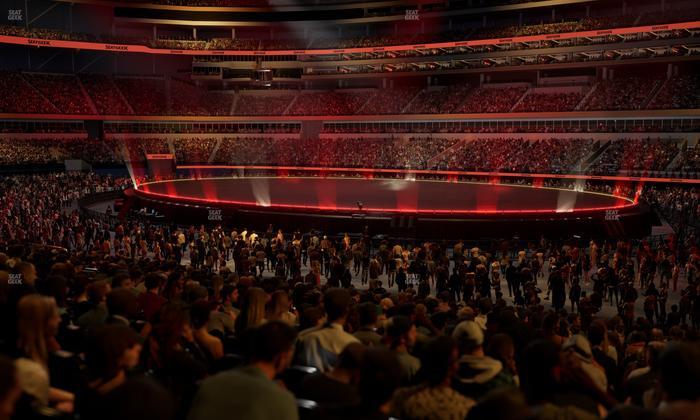 SoFi Stadium - Section Club 134 Seat View