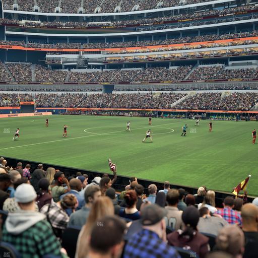 SoFi Stadium - Section Club 134 Seat View