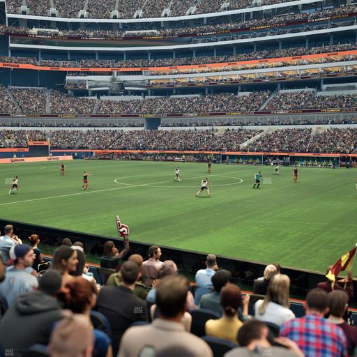 SoFi Stadium - Section Club 134 Seat View