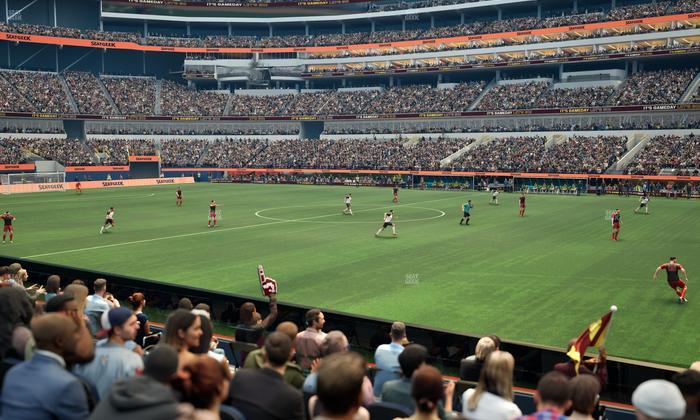 SoFi Stadium - Section Club 134 Seat View