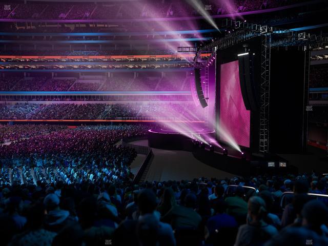 SoFi Stadium - Section Club 134 Seat View SoFi Stadium - Section Club 134 Seat View