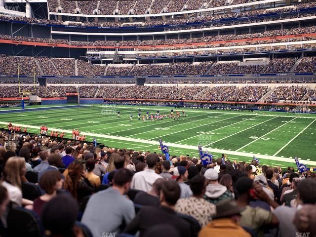 SoFi Stadium - Section Club 134 Seat View