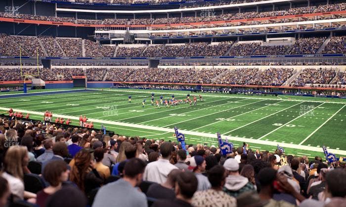 SoFi Stadium - Section Club 134 Seat View