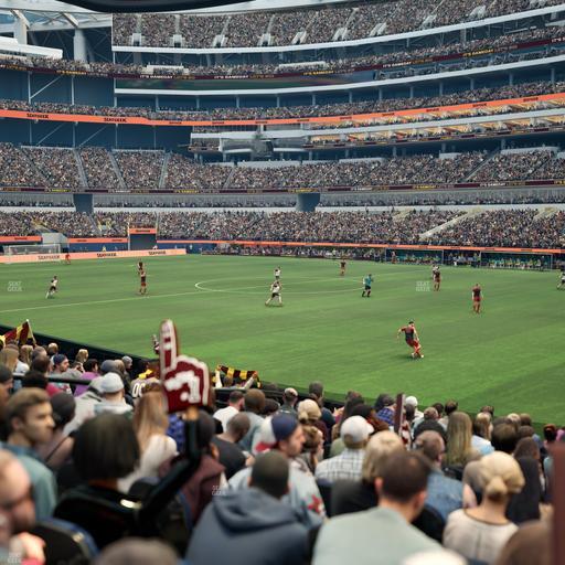 SoFi Stadium - Section Club 135 Seat View