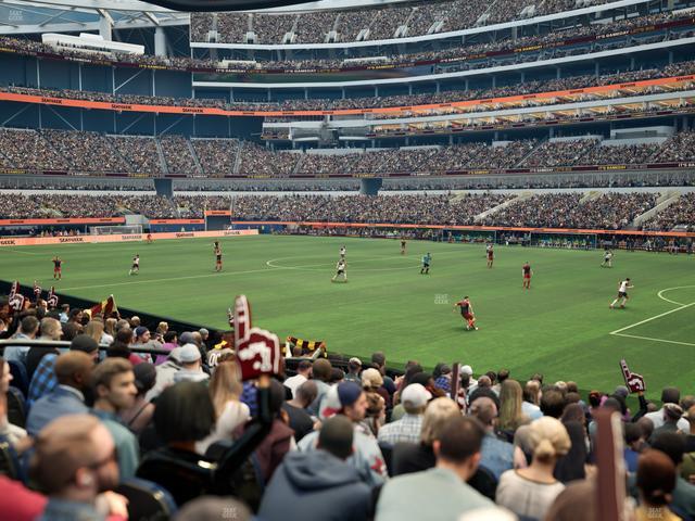 SoFi Stadium - Section Club 135 Seat View