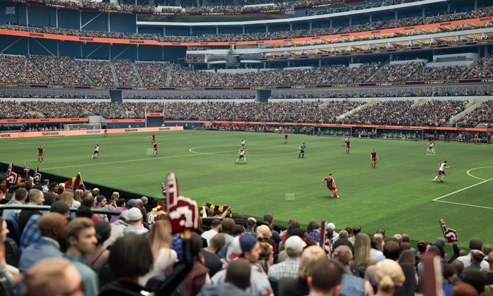 SoFi Stadium - Section Club 135 Seat View