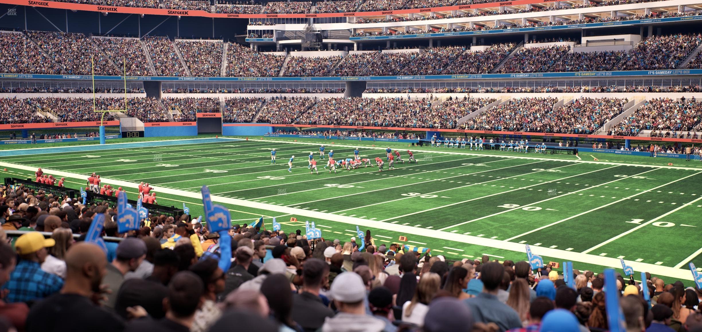 SoFi Stadium - Section Club 135 Seat View