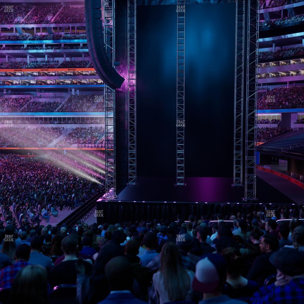 SoFi Stadium - Section Club 135 Seat View