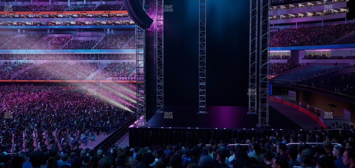 SoFi Stadium - Section Club 135 Seat View