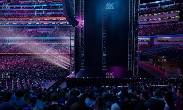 SoFi Stadium - Section Club 135 Seat View