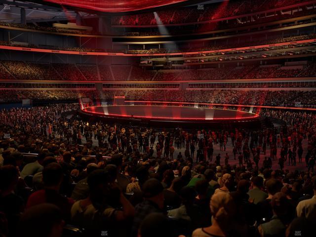 SoFi Stadium - Section Club 136 Seat View