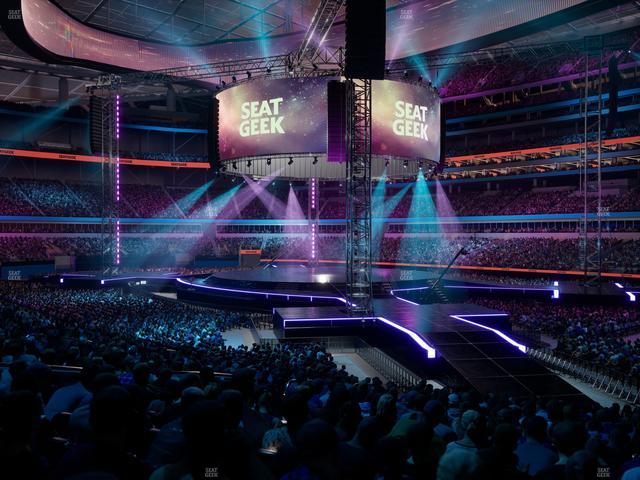 SoFi Stadium - Section Club 136 Seat View