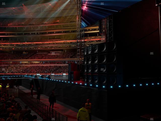 SoFi Stadium - Section Club 136 Seat View
