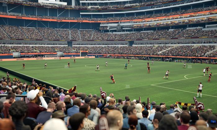 SoFi Stadium - Section Club 136 Seat View