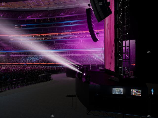 SoFi Stadium - Section Club 136 Seat View