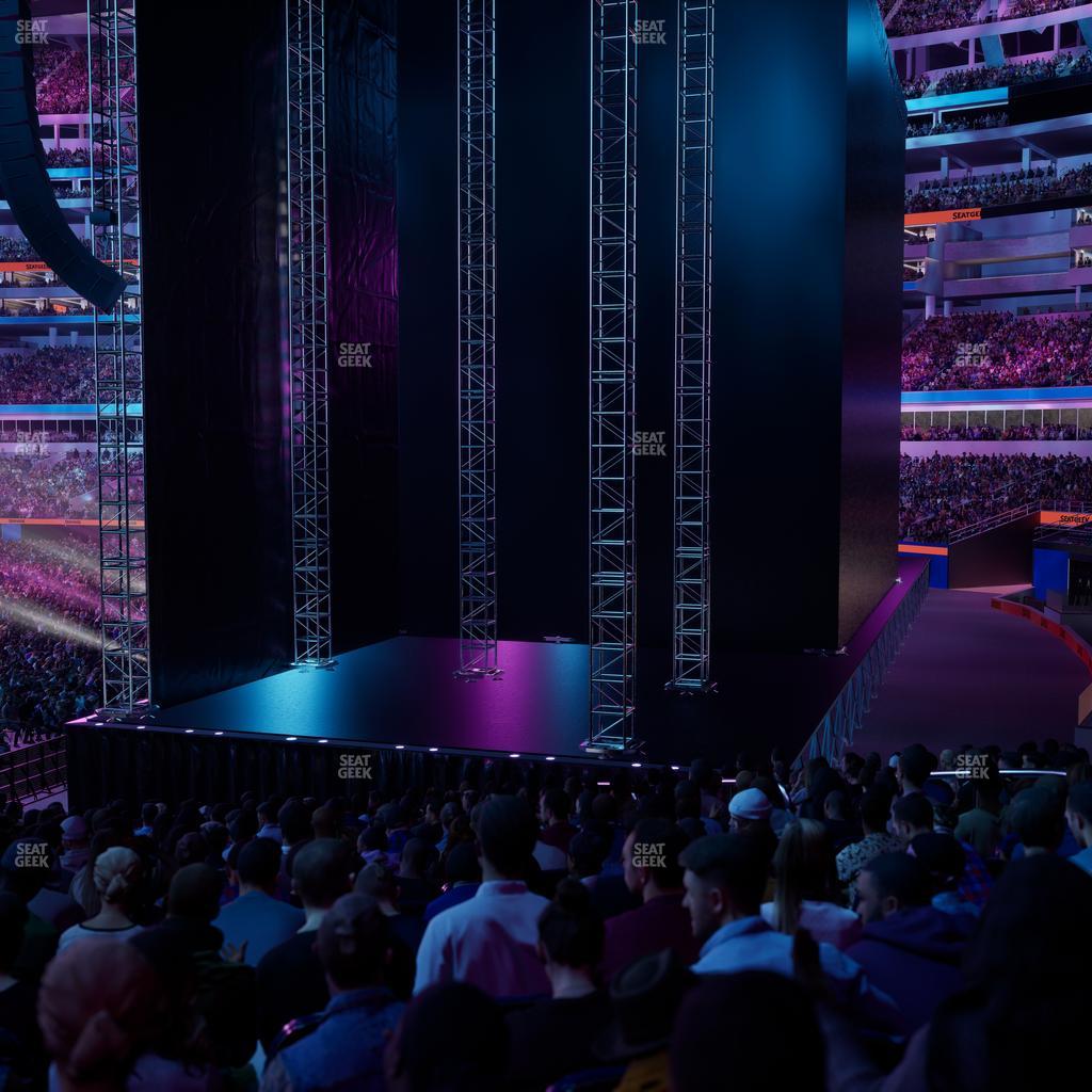 SoFi Stadium - Section Club 136 Seat View