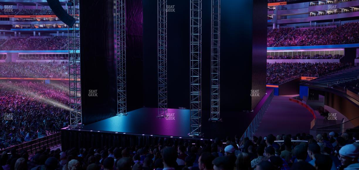 SoFi Stadium - Section Club 136 Seat View