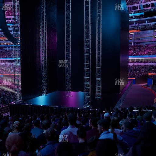 SoFi Stadium - Section Club 136 Seat View