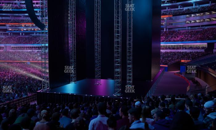 SoFi Stadium - Section Club 136 Seat View